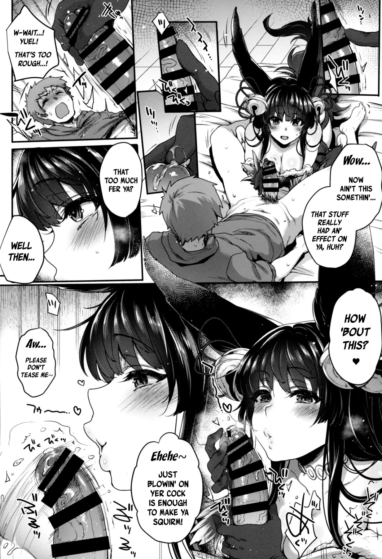 Hentai Manga Comic-Slippery Fellation Summer-Read-4